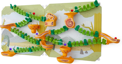 Oribel VertiPlay Magnetic Marble Run | Builder Set STEM Toy | Creative Free Play Construction Kit for Kids | Works on Fridges, Lockers & Metal Surfaces (Ages 5+) Builder Set (75)