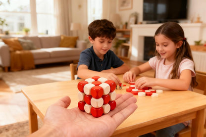 MAGIKON Brain Teaser Cube Puzzle Toy (Snake Cube)…