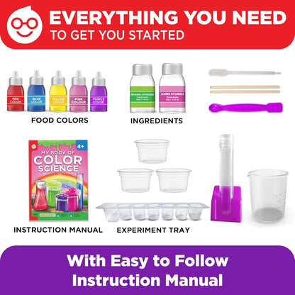 Doctor Jupiter Preschool Science Kit for Kids Ages 3-5 | Toddler Learning Activities, Birthday Gift Ideas for 3-4-5 Year Old Girls | Learning & Educational Toy STEM Kit with 100+ Experiments