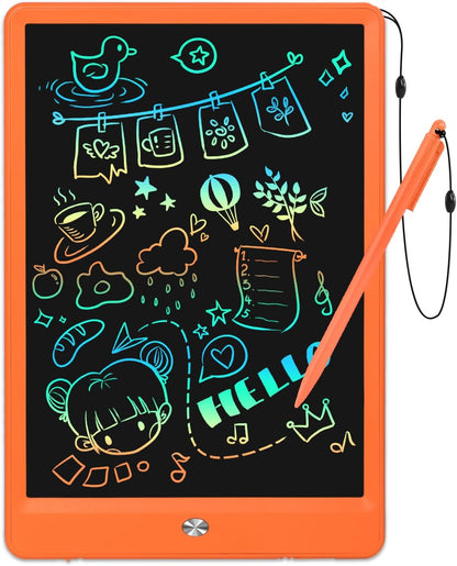 EooCoo Toddler Boy Toys, Kids Gifts, 10 Inch LCD Writing Tablet, Drawing Pad, No Mess Coloring Books for Kids, Travel Games, Gifts for Boys 4-6, Educational Toys for 3 4 5 6 7 Years Old Boys and Girls