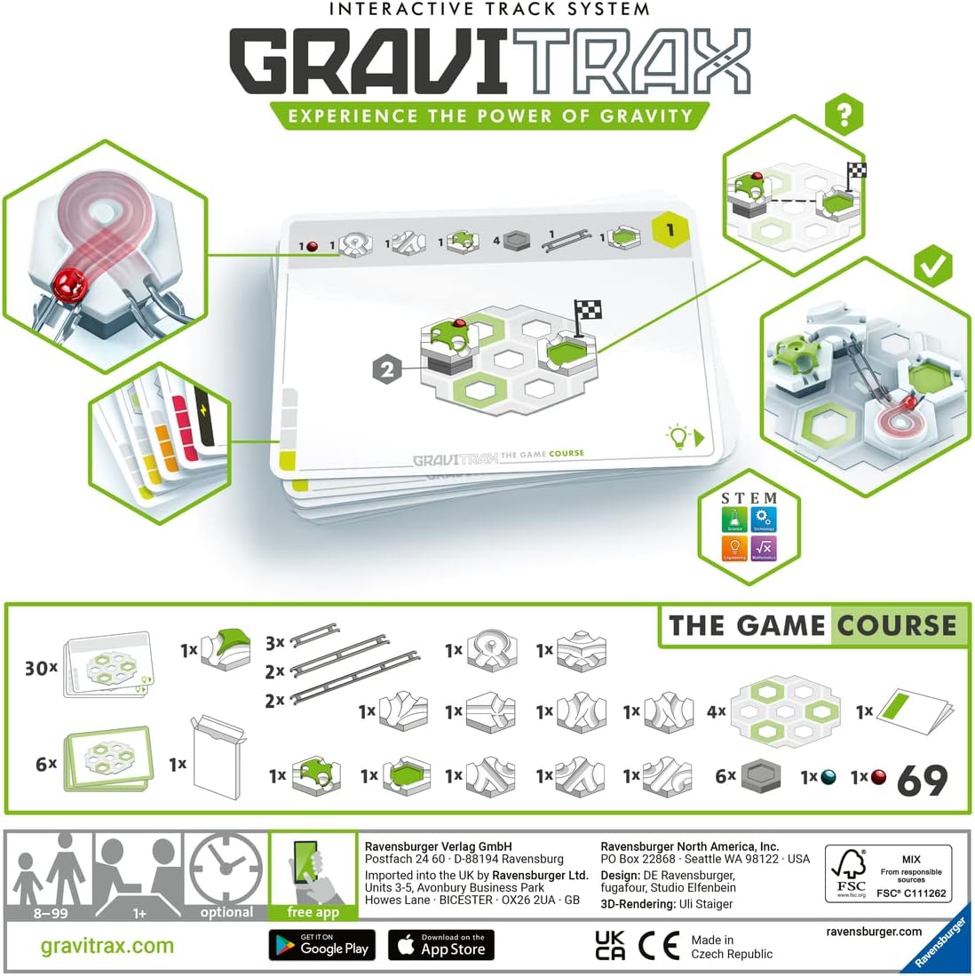 Ravensburger GraviTrax Game Set - Exciting Marble Run Adventure | Brain-Boosting STEM Toy | Fun Obstacle Course | Ideal for Kids Aged 8 and Up