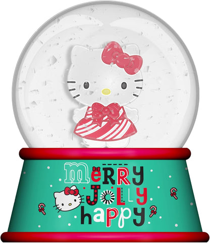 Silver Buffalo Disney Mickey and Friends Mini Light Up Snow Globe│Minnie Mouse│3.8 Inches Tall, 45mm (Small)