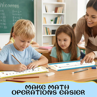 30Pcs Pencil Number Lines, Double Sided Number Lines for Students, 12x4Inch Erasable Number Line for Classroom Wall Home Teaching Supplies Must Haves