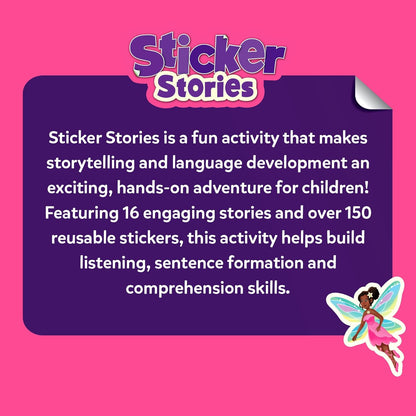 Skillmatics Activity Kit - Creative Storytelling & Skill Building with 150+ Reusable Stickers, Educational, Mess-Free Fun, Preschool & Kindergarten Toy, Gifts for Kids Ages 3, 4, 5, 6, 7