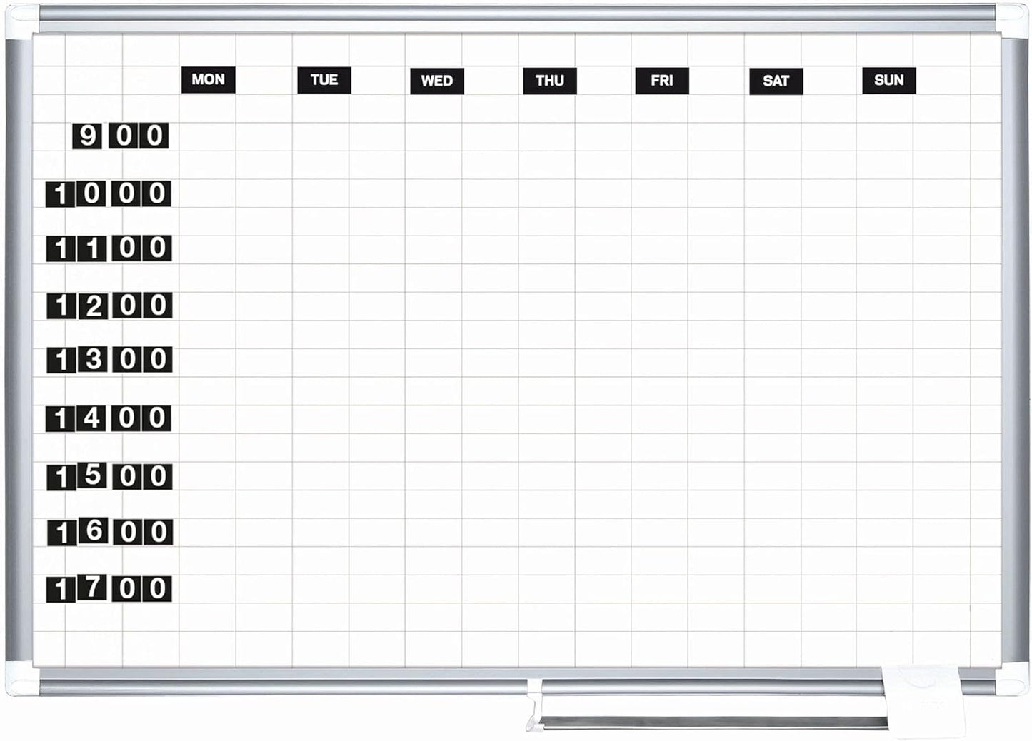MasterVision Interchangeable Magnetic Board Accessories, Numbers, Black, 0.75" h