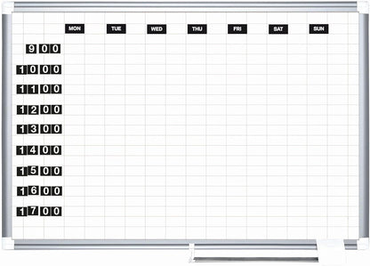 MasterVision Interchangeable Magnetic Board Accessories, Numbers, Black, 0.75" h