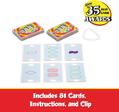 Set Card Games for Kids - Matching Game, Pool, Summer Toys, Pool, Travel Games, Memory, Learning Game, Multi-Player, Ages 6+