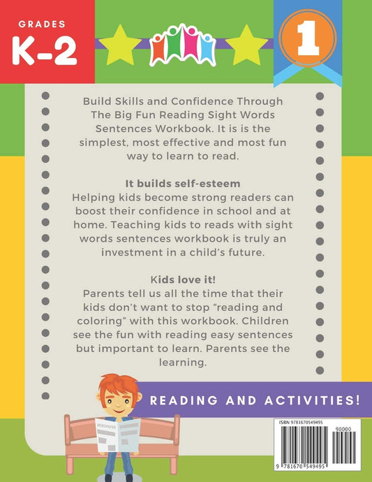 300+ Reading Sight Words Sentence Book for Kindergarten English Danish Flashcards for Kids: I Can Read several short sentences building games plus ... reading good first teaching for all children