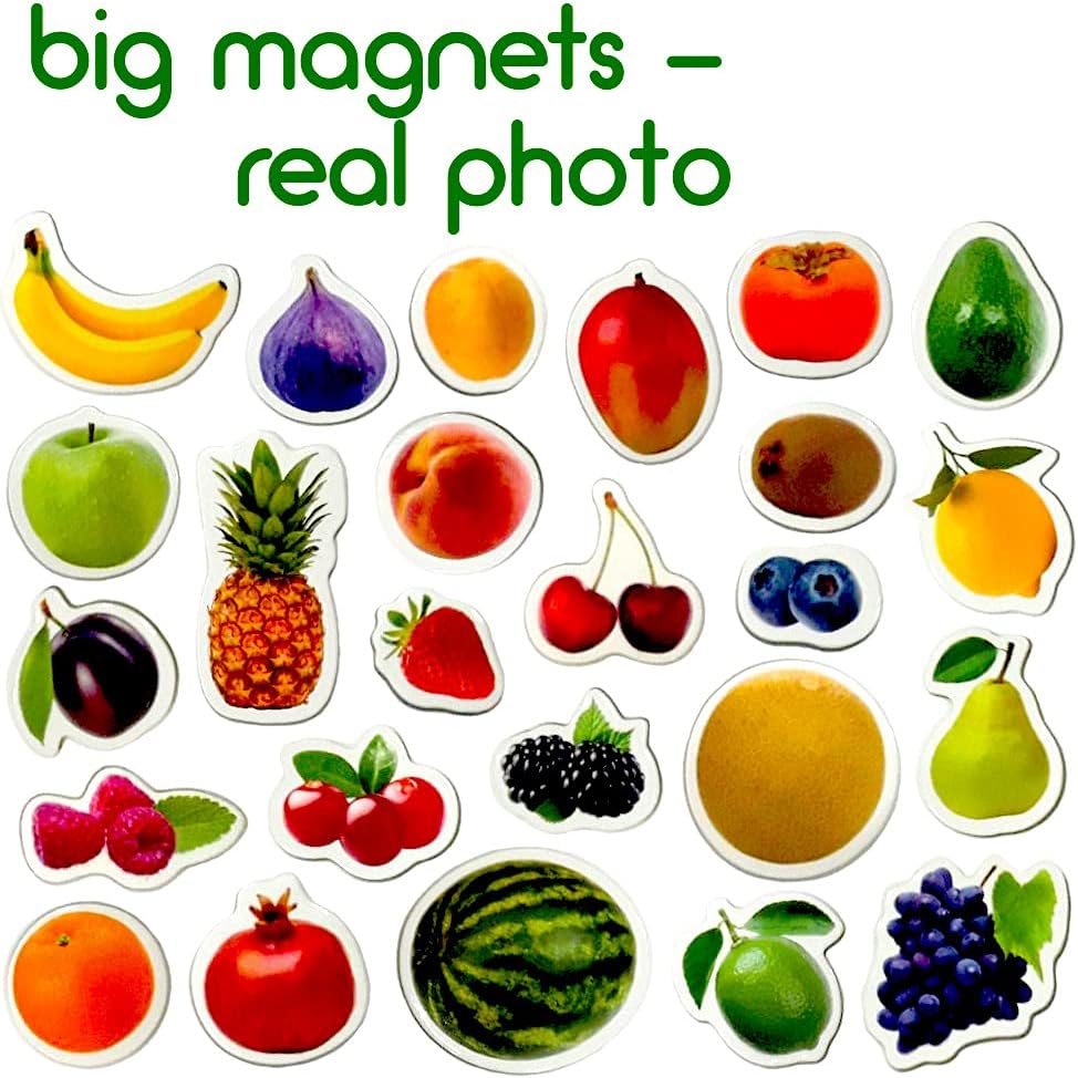 Solar System Fridge Magnets for Kids - Magdum - 22 Realistic Space Magnets for Toddlers - Real Refrigerator Magnets - Planets for Kids – Magnetic Universe - Science Toys for Children - Astronomy Gifts