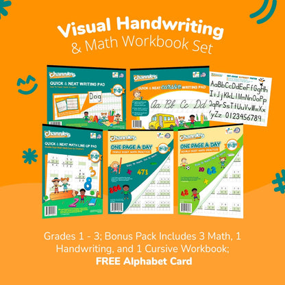 Dry Erase Number & Alphabet Flashcards for Kids Ages 3-5, 10 Numbers & 26 Visual ABC Flash Cards, Homeschool Learning Supplies, Summer School & After School Teaching Supplies for Handwriting Practice
