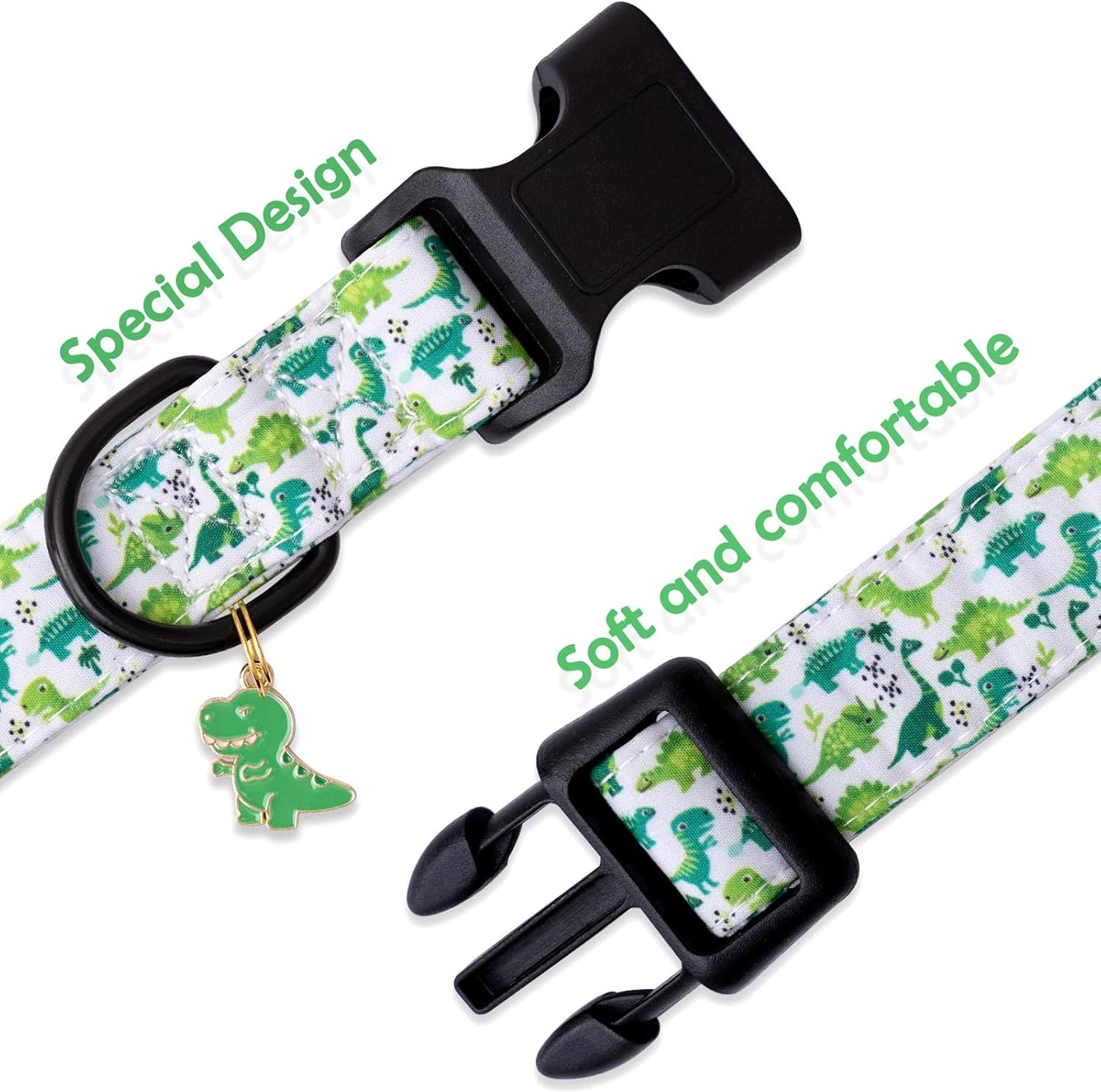 Faygarsle Dog Collar for Small Medium Large Dogs Colorful Puppy Collars for Female Dogs Toy Building Blocks Patterned Pet Collars for Summer Spring Wedding Puppy Girl Dog Collar M