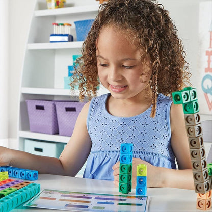 Learning Resources MathLink Cubes Early Maths Activity Set, Ages 5+, Early Maths Skills, Classroom and Homeschool, Maths Toys for Kids, Counting Resource for Kids, Maths Blocks, EYFS Resources