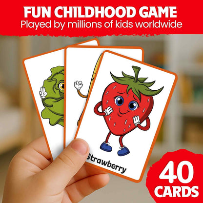 QUOKKA Memory Games for Kids Ages 4–8 – Fun Family Game with Cute Characters, Perfect for Travel, Playdates, Family Time – Educational & Engaging Playing Cards for Kids, Easy to Learn, Fast to Play