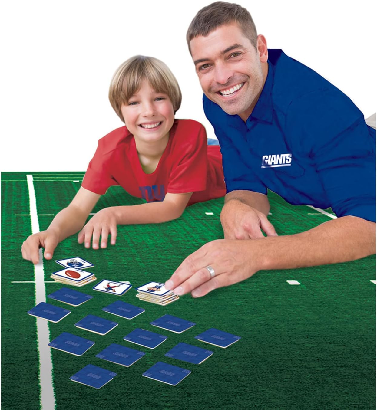 MasterPieces Sports Games - NFL Matching Game - Game for Kids and Family - Laugh and Learn
