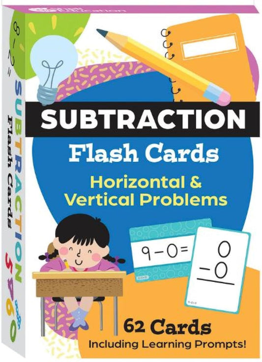 Subtraction Flash Cards (Flash Card Series)
