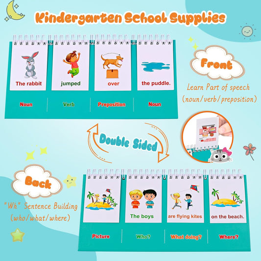 Classroom Must Haves, CVC Word Building Sentence and Building for Kids, 1st 2nd Grade Classroom Must Haves for Homeschool Supplies