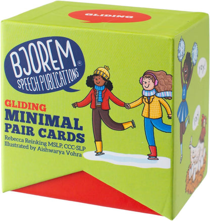 Bjorem Speech Minimal Pairs Stopping: Speech Therapy Cards for Children - Improve Articulation and Phonemic Awareness | Educational Materials | Speech Materials