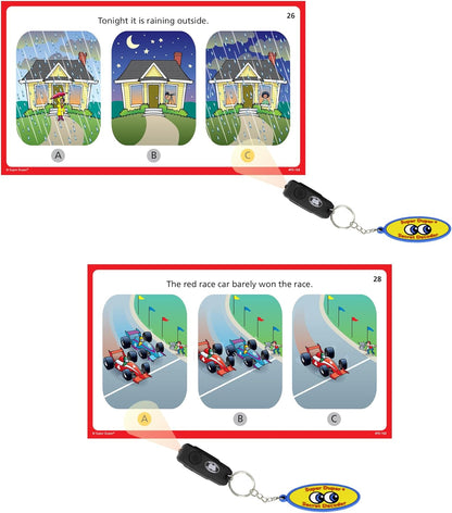 Super Duper Publications | Understanding Sentences Fun Deck with Secret Decoder | Educational Learning Resource for Children