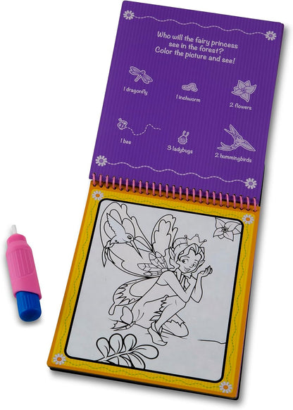 Melissa & Doug On The Go Water Wow! Mess Free Coloring Book, Reusable Water-Reveal Activity Pad, Vehicles, Travel Toys, Party Favors, for Toddlers & Kids Ages 3+ - FSC Certified