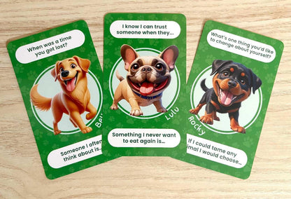 Dealing in Feelings Conversation Cards for Kids | Emotions & Feelings Question Cards for Social and Emotional Learning and Communication | for School Counsellors, Child Therapists & Teachers