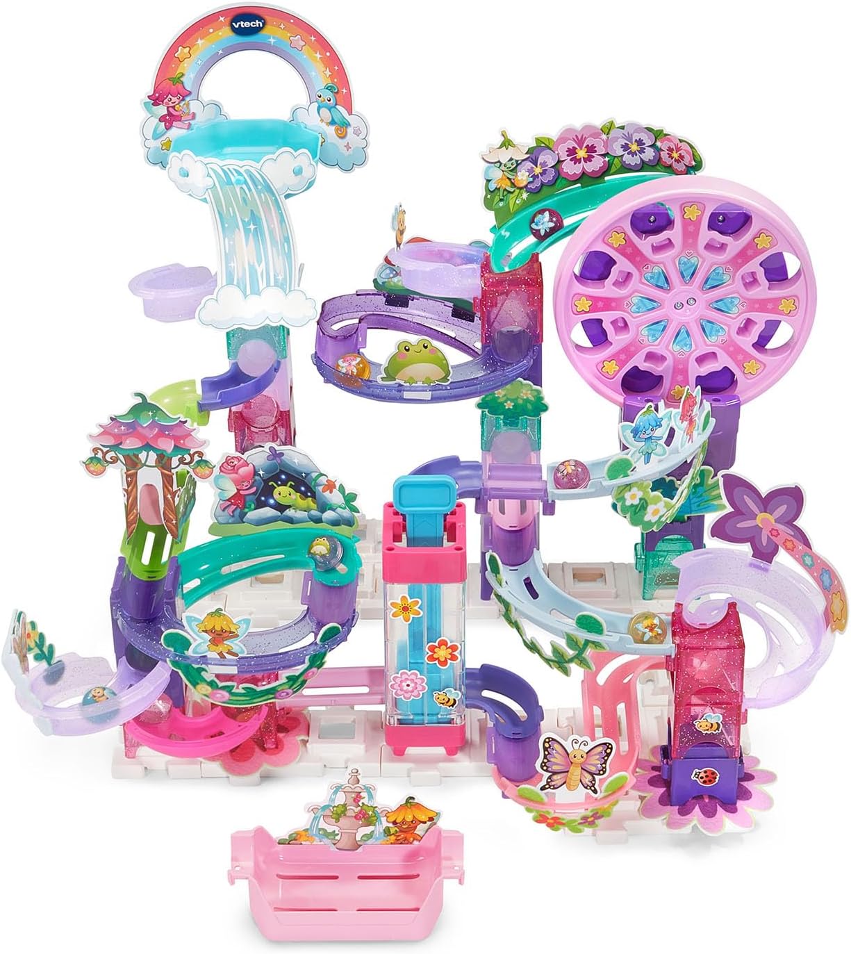 VTech Marble Rush Magic Fairyland Playset with Electronic Ferris Wheel