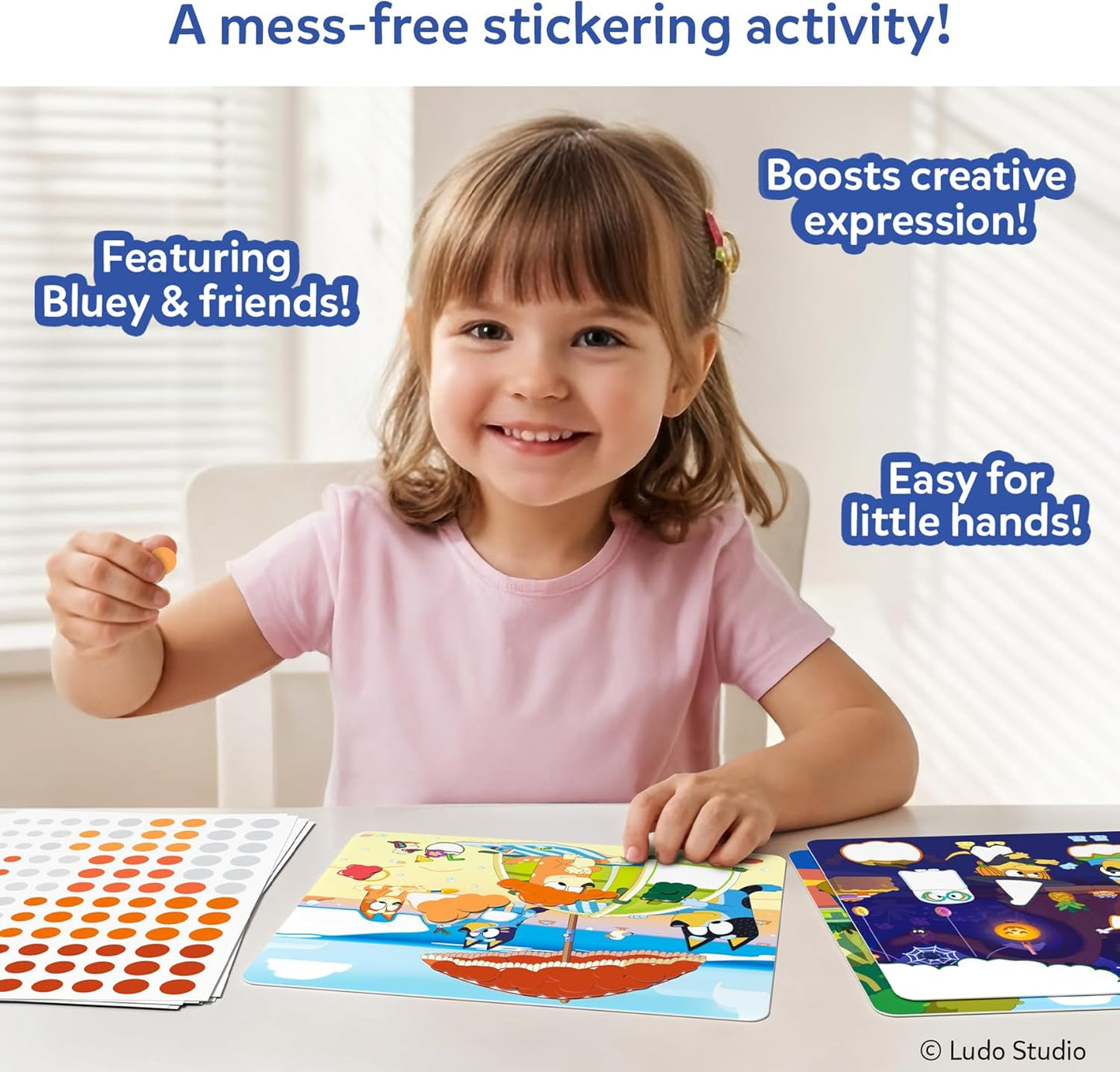 Skillmatics Dot It Sticker Art - Disney Princess, Mess-Free Fun for Kids, 500+ Stickers, Craft Kits, DIY Scrapbooking Activity, Gifts for Girls & Boys Ages 3, 4, 5, 6, 7