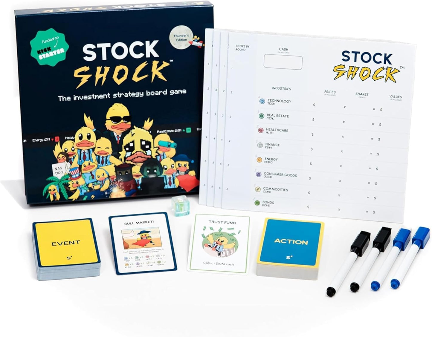 Investment Strategy Board Game (Ages 7+, Easy to Learn, Educational)