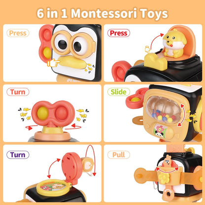 OSIMILY Montessori Toys for 1 Year Old, Busy Cube for 1 Year Old Boy Gifts,Sensory Toys for Toddlers 1-3,Fine Motor Skills Educational Toys,Birthday Gift for Baby Aged 6, 9, 10, 12, 18 Months