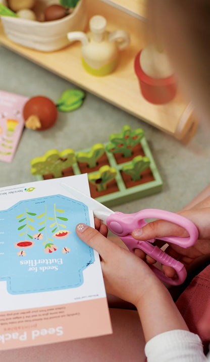 Tender Leaf Toys - Garden Centre - Wood Pretend Play Gardening Set Including Tools, Bird House, Gnomes and Accessories - Encourages Imaginative Play, Improves Language and Fine Motor Skills - Age 3+