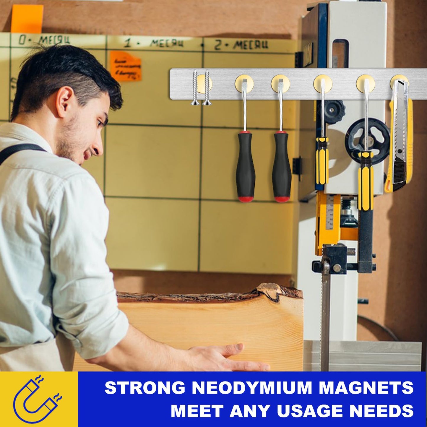 320Pcs Small Neodymium Magnets, 6x2mm Small Rare Earth Magnet Mini Magnets for Whiteboard, Office, School, STEM Measurement Kit, 3D Printing,Science Experiments