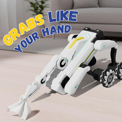 Stunt Robot Dog RC Toys with Wheels for Ages 8-13, Interactive Programmable Voice & Remote Control Pet Robot Toy for 6+ Year Old Kids Boys Girls Birthday Gift