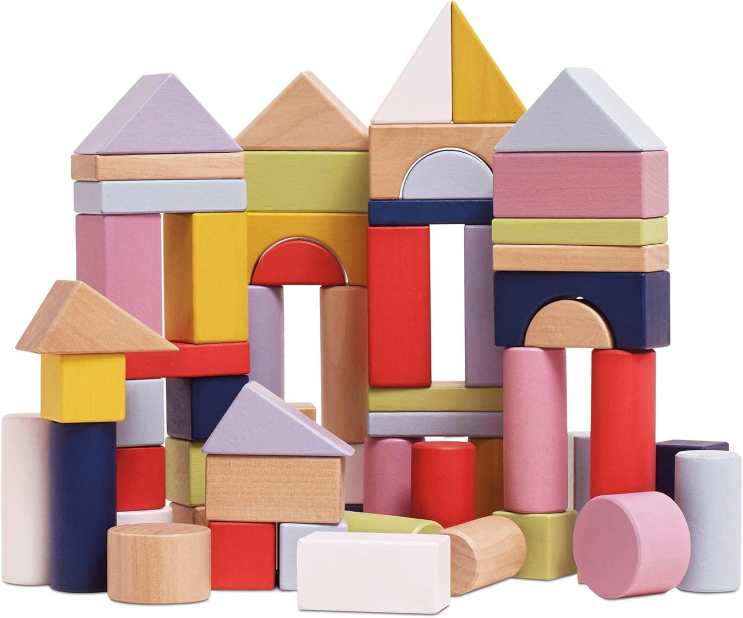 Le Toy Van - Petilou Wooden Educational ABC Wooden Blocks | Educational Wood Toys for Toddlers and Babies | Suitable for A Boy Or Girl 1 Year Old +