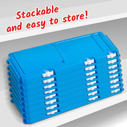 hand2mind Durable Place Value Frame, Base Ten Frames Place Value Blocks, Math Manipulatives Kindergarten, Base 10, Plastic Base Ten Blocks Frame, Math Classroom Supplies, Homeschool Curriculum