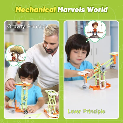 8 in 1 STEM Kits for Kids Age 6-8, DIY Electronic Monster Truck Building Kit, STEM Toys for Boys Craft Projects 8-10, Build Robot DIY Activity for Ages 6 7 8 9 10 11 12 + Years