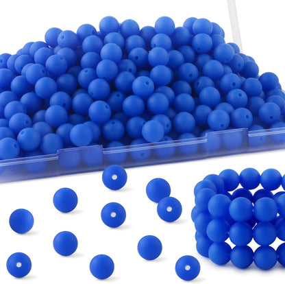 65Pcs 19mm Silicone Beads for Keychain Making Bracelet Necklace, Bulk Round Silicone Beads for Pens（Christmas Green） - Colors A