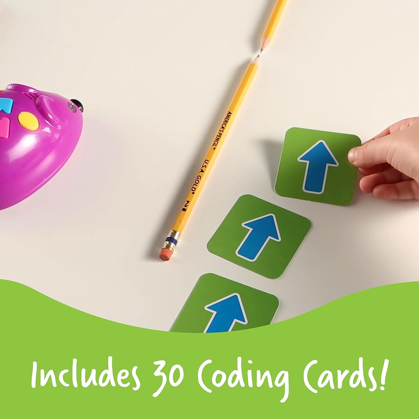 Learning Resources Code & Go® Robot Mouse, Screen-Free Coding Robot Toy, Early Programming for Kids Ages 4+, STEM Robotics Toy
