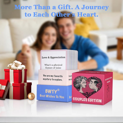 Family Edition Conversation Cards Game for Kids Teens and Adults Meaningful Question Connected Cards for Dinner Table Game Night Road Trips Fun Way to Bring The Family Together