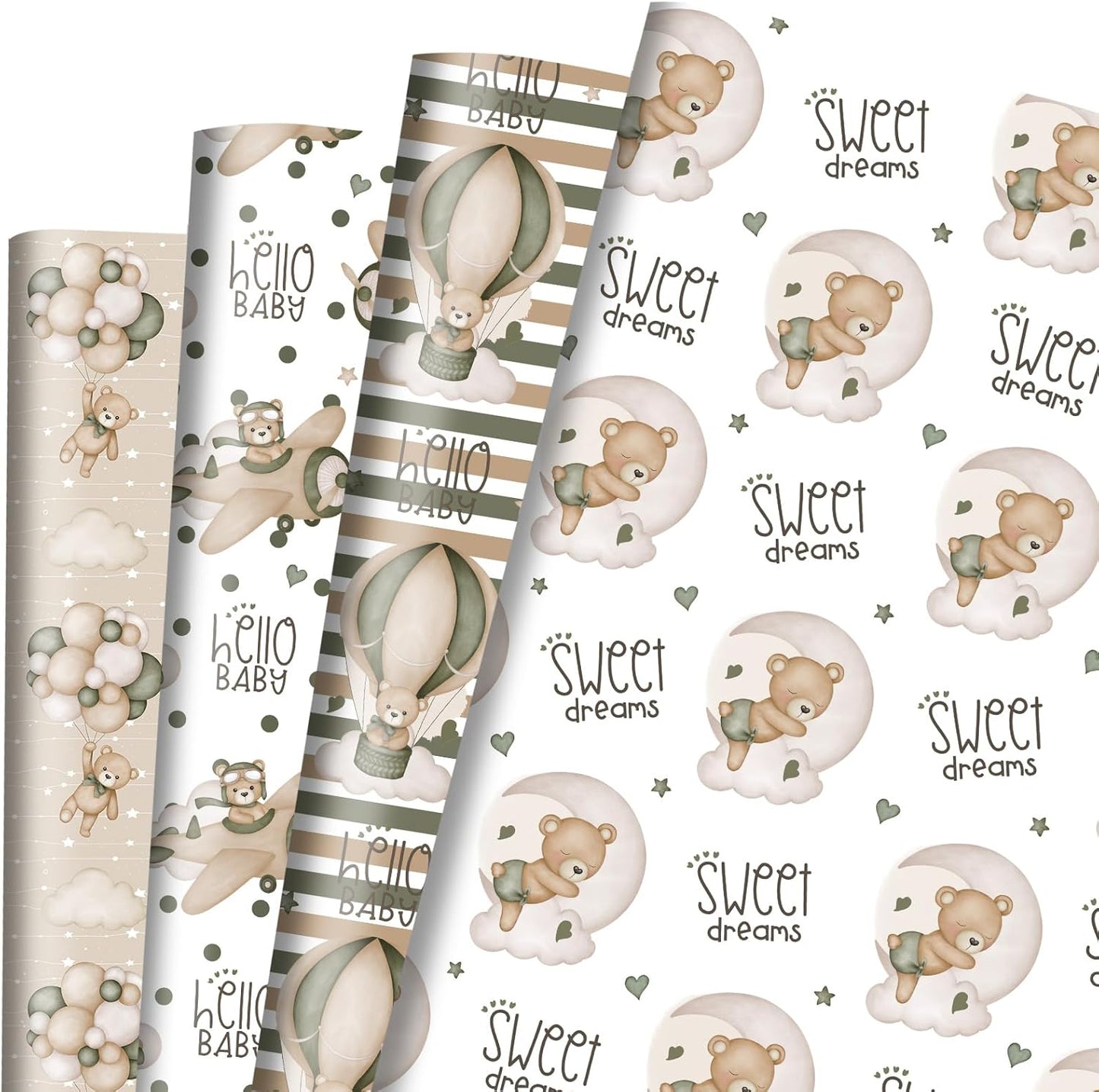 Dtiafu Reversible Building Blocks Wrapping paper Roll for Kids Boys Girls - Boys Birthday Bricks Design Gift Wrap Sheets for Baby Shower Party Craft Supplies(Total 28.5sq.ft)