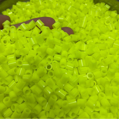 OEEKOI 5500Pcs Fuse Beads - 5mm Bulk Melting Beads for Crafts, Ideal for Christmas Birthday Gifts,Clear
