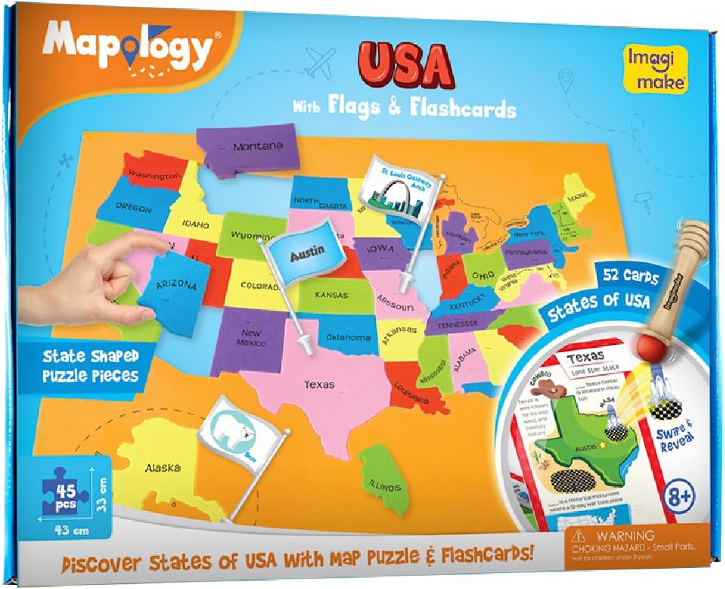 Imagimake Mapology Man's Journey to Moon | NASA Mission Apollo 11 | Rocket & Satellite Model Making Set | Space Toys for ages 8-13 | Educational Science Kits for Kids Age 8-12 | Gifts for Boys & Girls