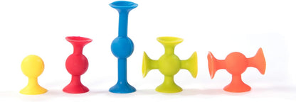 Fat Brain Toys Mini Squigz 30 Piece Set - Suction Construction for Ages 5 to Adult