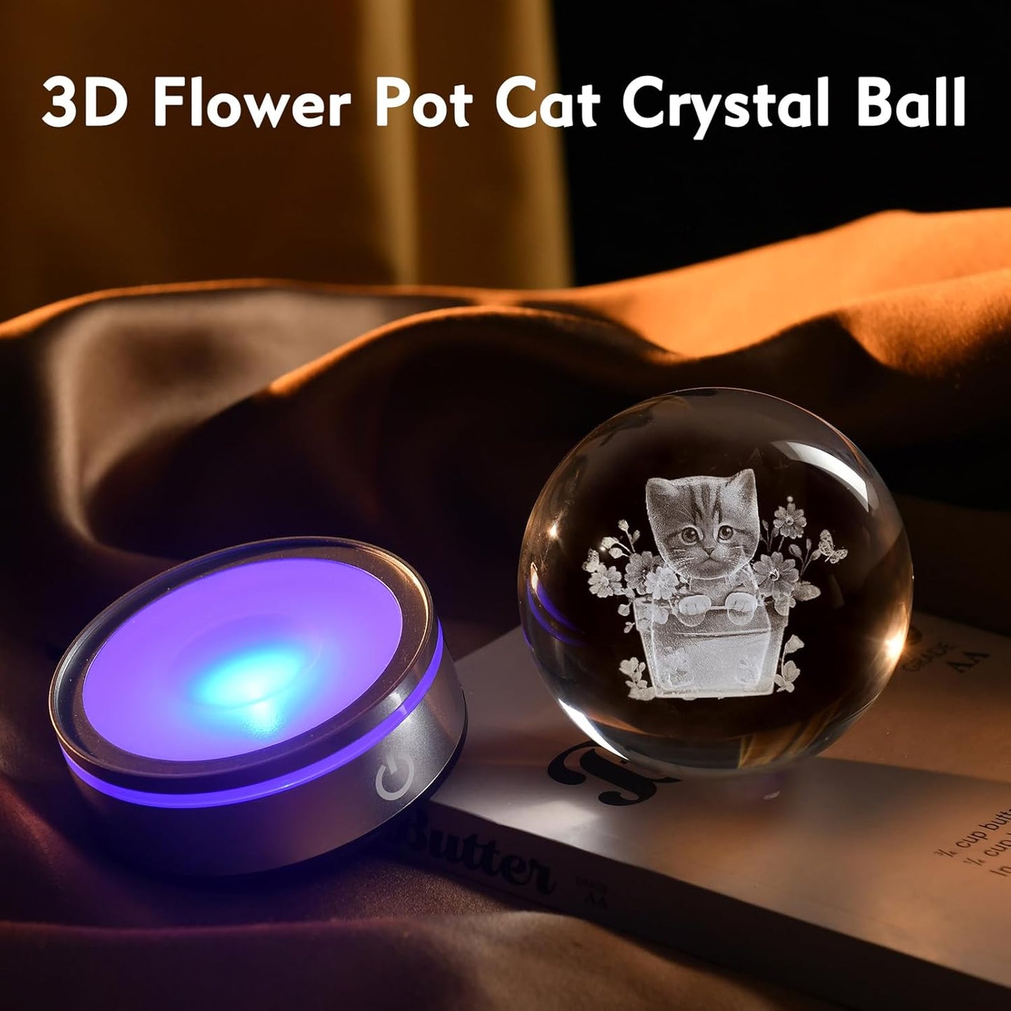 IFOLAINA 3D Solar System Crystal Ball Model Gift Space Astronomy Gift Planets Multicolor Universe Globe Ball Science Astrophysics Gift Night Light Kids Bedroom Adults Gift