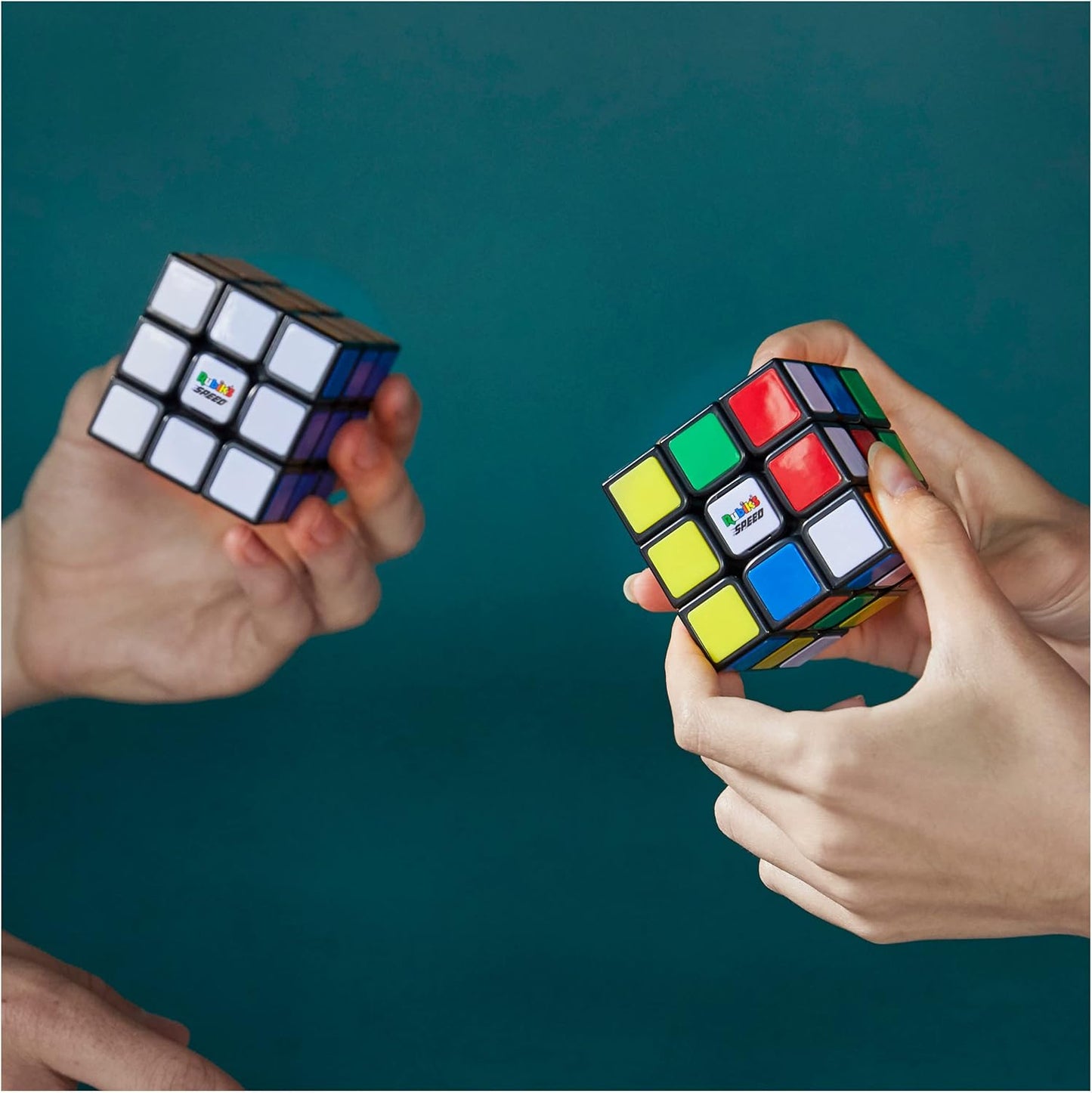 Rubik’s Cube, Special Retro 50th Anniversary Edition, Original 3x3 Cube Collectible & Desk Décor, Problem-Solving Brain Teaser, Fidget Toy, Sensory Puzzle for Adults, Teens, Kids, for Ages 8 & Up