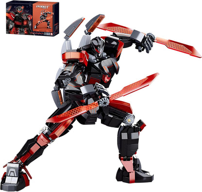 Ice Warrior Mech Building Blocks Sets Transforming Mech Robot Building Kits Mech Action Figures Model Toys Gift for Adults Kids Teens 561 PCS