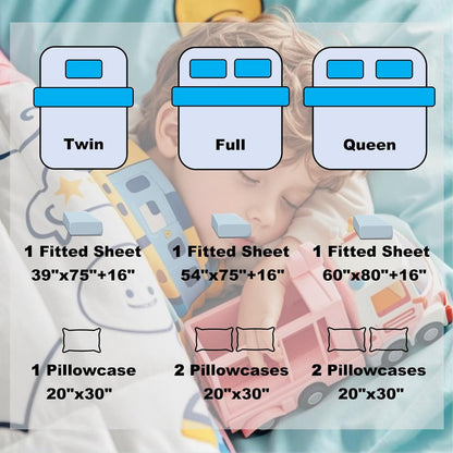 Erosebridal Chemistry Lab Fitted Sheet Twin Size Chemical Equation Bed Sheets for Boys Girls Chemical Elements Science Theme Bed Set Teens Kids Science Students Bedding Set School Dorm Room Decor