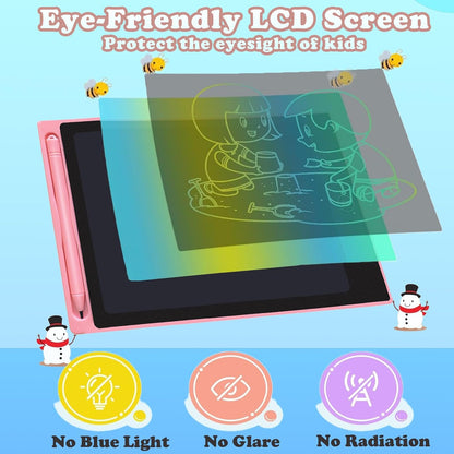 6 Pack LCD Writing Tablet for Kids Toys 8.5 Inch Colorful Doodle Board Bulk, Eye-Protection Drawing Pad Toddler Travel Essentials Toys for 3-8 Year Old Boys Girls, Birthday Xmas Gifts