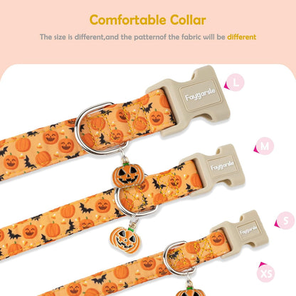 Faygarsle Dog Collar for Small Medium Large Dogs Colorful Puppy Collars for Female Dogs Toy Building Blocks Patterned Pet Collars for Summer Spring Wedding Puppy Girl Dog Collar M