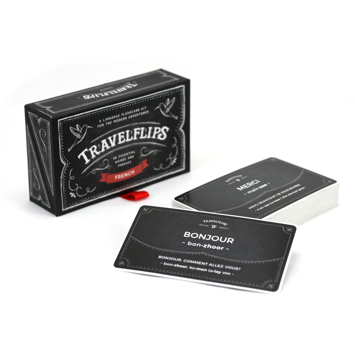 Italian Flash Cards - Learn Italian Language Vocabulary Words and Phrases - Basic Sentences for Beginners - Gift for Travelers, Kids, and Adults - Language Cards by Travelflips