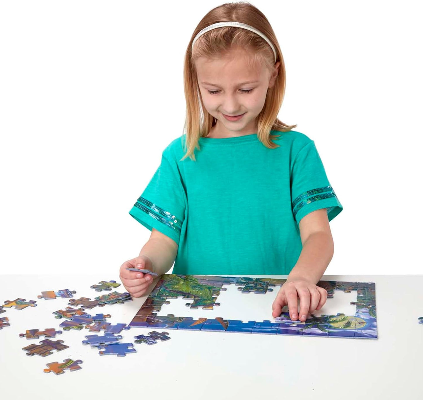 Melissa & Doug Land of Dinosaurs Jigsaw Puzzle (60 pcs)
