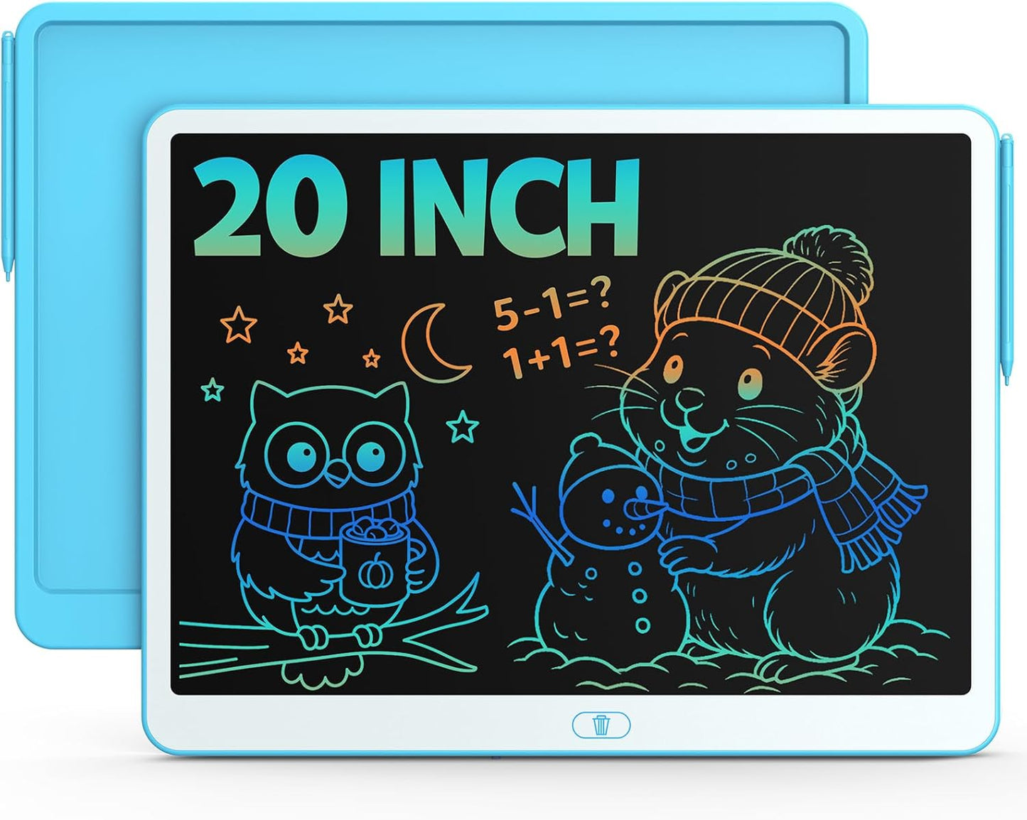 Bravokids Toys for 3-6 Years Old Girls Boys, LCD Writing Tablet 10 Inch Doodle Board, Electronic Drawing Pads, Educational Birthday Gift for 3 4 5 6 7 8 Years Old Kids Toddler (Blue)